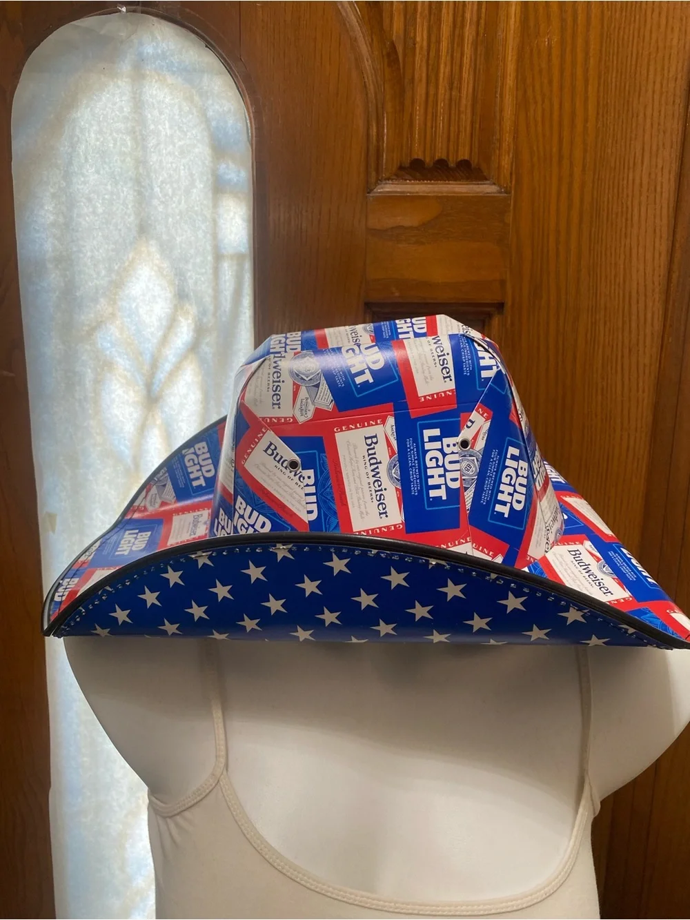 Budweiser branded cowboy